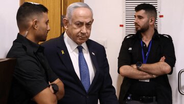 رویترز از حضور نتانیاهو در دادگاه خبر داد