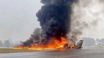 سقوط هواپیما در آمریکا چند کشته بر جای گذاشت