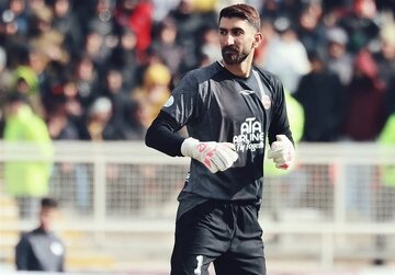 عکس| بیرانوند دوباره مقابل پرسپولیسیها قرار گرفت