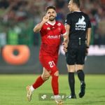 عکس| عذرخواهی ستاره جوان پرسپولیس پس از خراب کردن پنالتی!