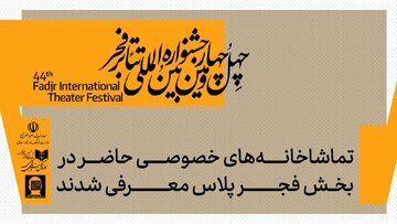 فجر پلاس با ۱۰ تماشاخانه خصوصی کلید خورد/ فهرست کامل سالنها