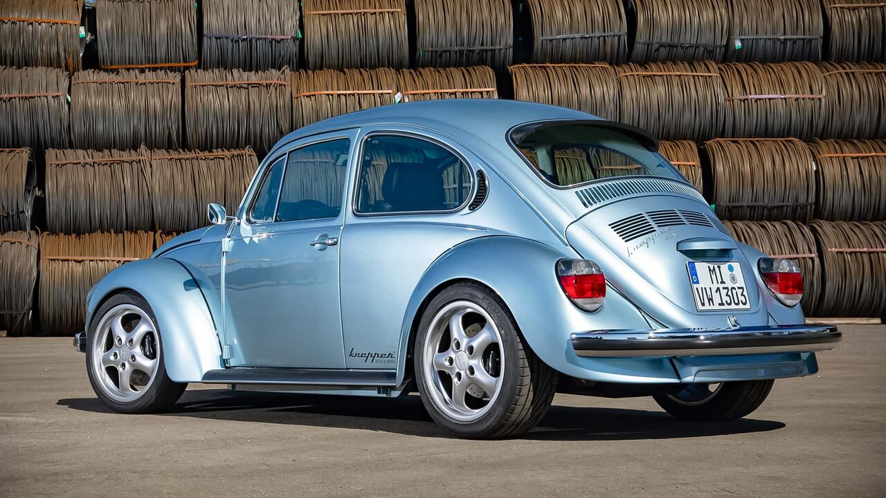 فولکس قورباغهای با موتور تسلا / ترکیب نوستالژی با شوک الکتریکی