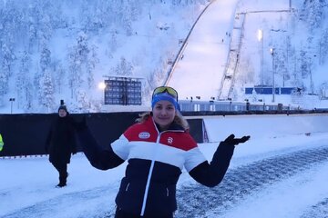 ماجراجویی دختر ایرانی در نزدیکی قطب شمال؛ می‌خواهم در المپیک بهترین عملکردم را داشته باشم