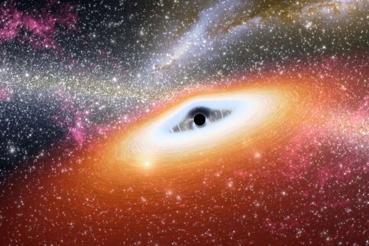 مشاهده بادهای فوقسریع سیاهچالههای غولپیکر که با سرعت نزدیک به نور حرکت میکنند