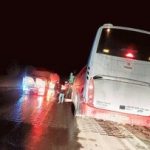 نجات به‌موقع مسافران اتوبوس در محور لردگان–خوزستان