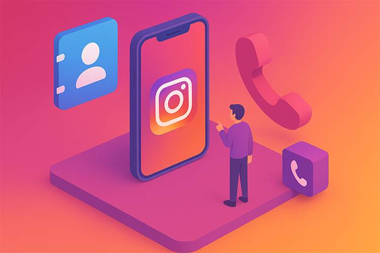 نحوه پیدا کردن افراد در اینستاگرام با شماره تلفن