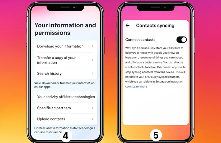 مراحل پیدا کردن اکانت اینستاگرام با شماره تلفن در نسخه جدید (اندروید) 1