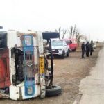 واژگونی مینیبوس حامل دانشآموزان/ آمار مصدومان