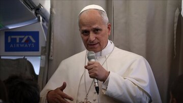 پاپ به ترامپ هشدار داد / پیام من به حزبالله رسید، ترجیح میدهم در این زمینه اظهارنظر نکنم / واتیکان میتواند میانجیگری کند