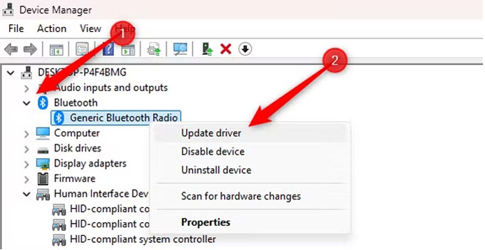 پنج باگ رایج بلوتوث در ویندوز و روشهای قطعی رفع آنها + راهنمای تصویری