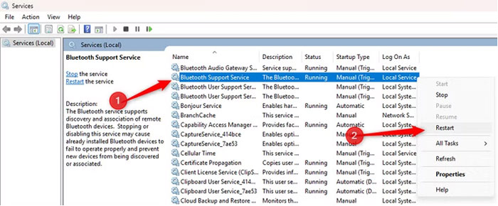 پنج باگ رایج بلوتوث در ویندوز و روشهای قطعی رفع آنها + راهنمای تصویری