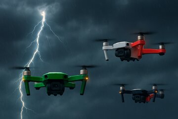 پهپادهای بارانساز در راه آسمان ایران /کابوس خشکسالی پایان مییابد؟