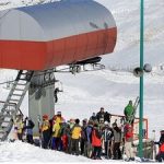 پیست اسکی تاریکدره همدان در پی بارش برف چند روز گذشته بازگشایی شد