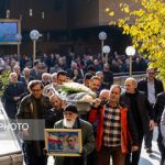 پیکر کامران فانی به خانه ابدی بدرقه شد