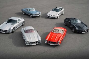 گنجینه ۴٫۵ میلیون دلاری / حراج شش مرسدس بنز افسانهای