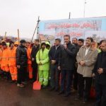 ۱۸۰ دستگاه برای مقابله با برف و کولاک در زنجان مستقر شد