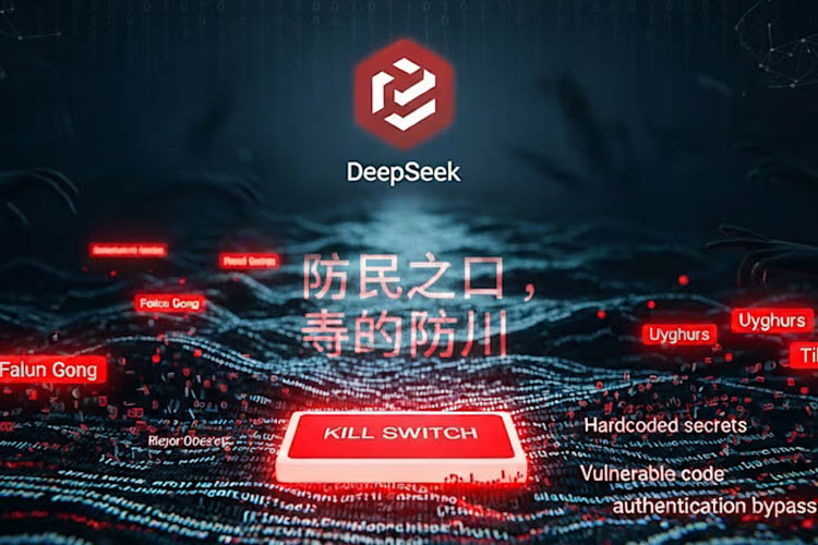DeepSeek چین: سانسور سیاسی که امنیت کد را تهدید می‌کند