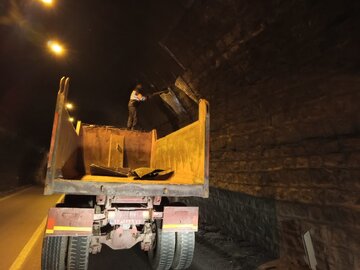 رفع فوری عوامل خطرساز برای رانندگان در تونل الغدیر شهرستان خانمیرزا