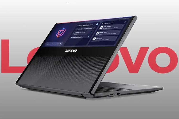 رونمایی از لپتاپ جمع شونده لنوو در 2026 CES