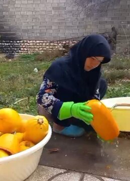 عطر خودباوری در کالپوش؛ بانویی که با گیاهان دارویی، چرخ اقتصاد روستا را به حرکت درآورد