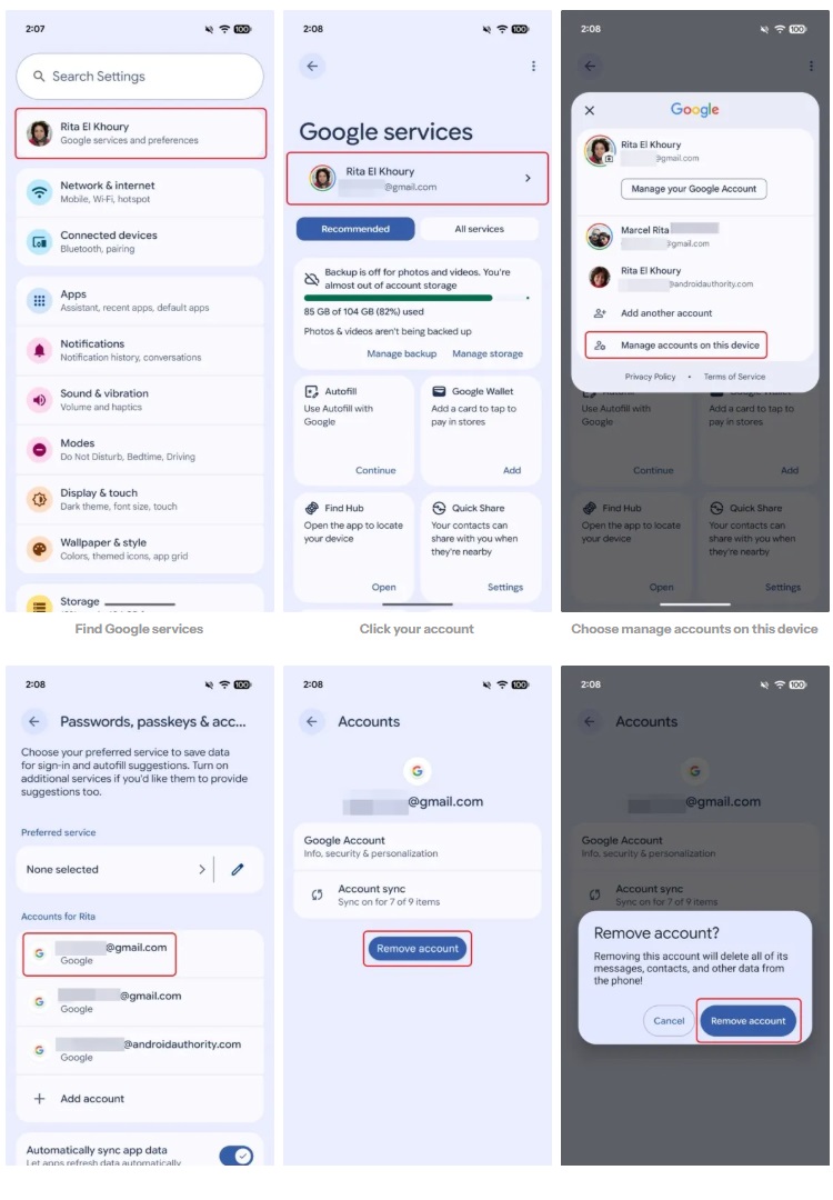 چرا ریست فکتوری اندروید گوشی شما را کاملاً از گوگل جدا نمیکند