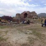 آغاز فصل نخست پژوهش و کاوش باستانشناختی در محدوده صحن شمالی کاخ اردشیر فیروزآباد