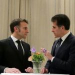 بارزانی و ماکرون تحولات اتفاقات سیاسی و امنیتی منطقه و وضعیت سوریه را بررسی کردند