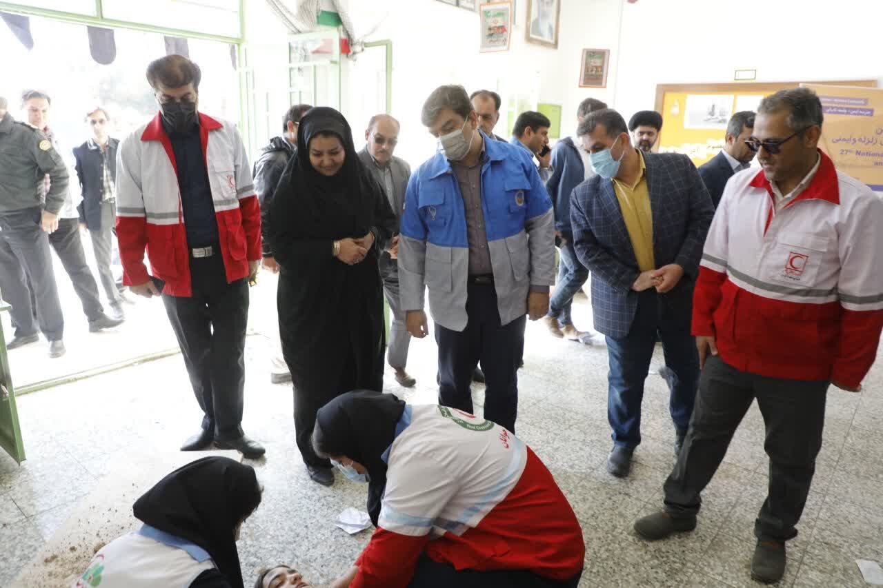برگزاری بیستوهفتمین مانور سراسری زلزله و ایمنی در شهرستان اردکان برگزاری بیستوهفتمین مانور سراسری زلزله و ایمنی در شهرستان اردکان