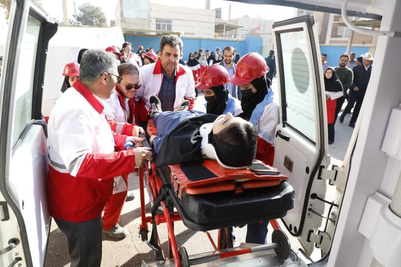 برگزاری بیستوهفتمین مانور سراسری زلزله و ایمنی در شهرستان اردکان برگزاری بیستوهفتمین مانور سراسری زلزله و ایمنی در شهرستان اردکان