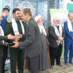 برگزاری همایش تجلیل از بسیجیان کارگری و کارمندی میبد در مسجدالنبی شهرک صنعتی جهان آباد