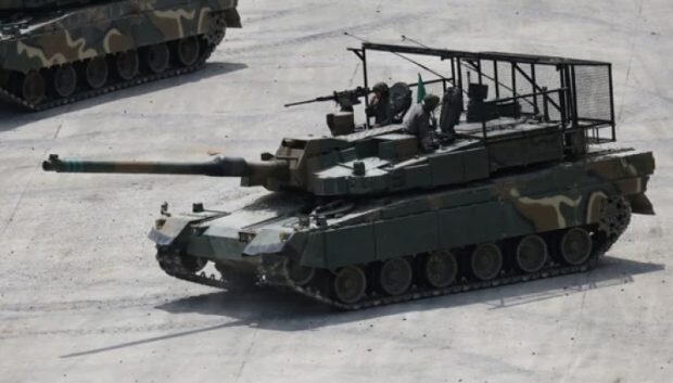 تانکهای «K2» به شبکههای ضد پهپاد مجهز شدند / عکس