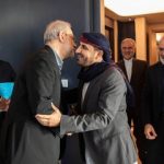 تصاویر تازه از دیدار و گفتگو لاریجانی با سخنگوی انصارالله یمن + عکس