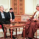 تصاویری از دیدار علی لاریجانی با مقام ارشد عمان/ سرپرست سابق وزارت خارجه هم بود