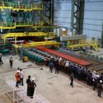 تصاویری از روزهایی که نخستین محصول در شرکت فولاد اکسین خوزستان تولید شد