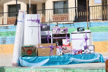 توزیع ۲هزار و ۲۰۰سری جهیزیه و اهدای هفت هزار و ۱۰۰ قلم لوازم زندگی در استان فارس