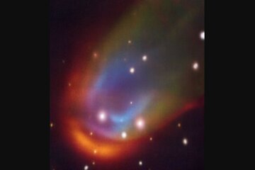 شوکهای ناشناخته در اطراف یک کوتوله سفید / عکس روز ناسا