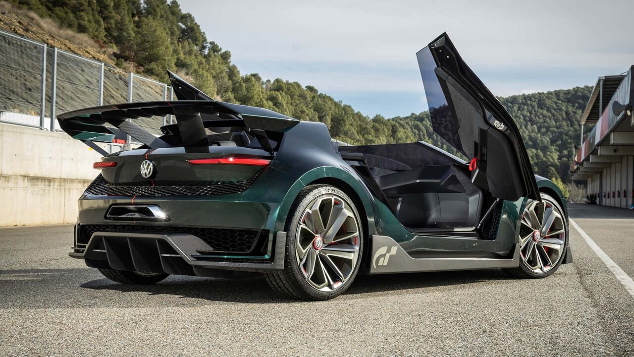 فولکسواگن گلف خاصی که سقف نداشت