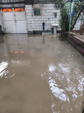 معابر و برخی منازل اهواز در یک باران چندساعته دچار آبگرفتگی شدند