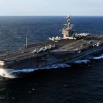 ناو آبراهام لینکلن در «وضعیت قرمز» قرار گرفت