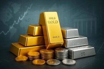 نقره ۲۰ هزار تومان گران شد/ افزایش جهش قیمتی در بازار جهانی طلا