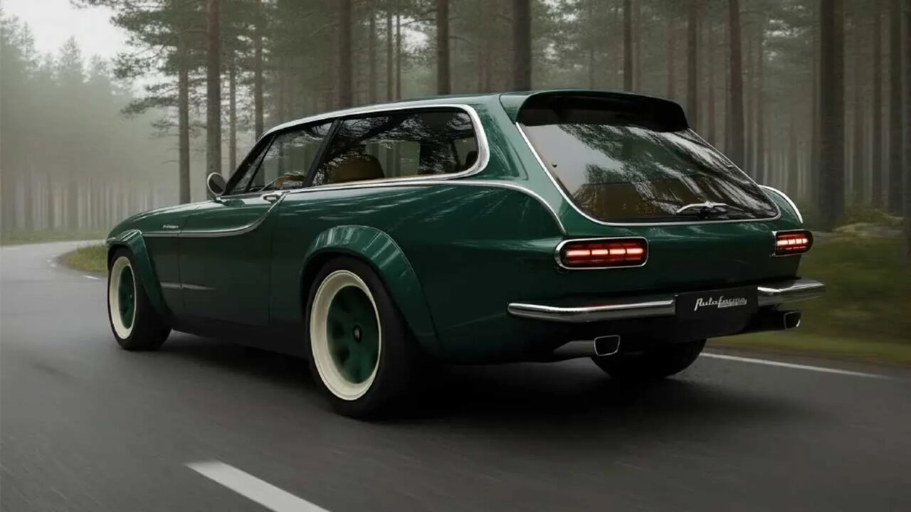 ولوو استیشن گرانتر از فراری