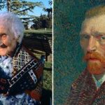 ون گوگ در نگاه مسنترین زن جهان