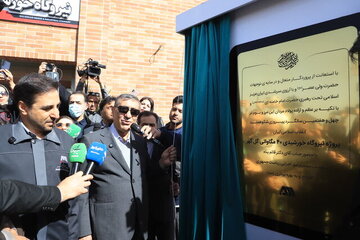 پروژه فولادی سیرجان با حضور معاون رییسجمهور افتتاح شد