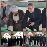 گلباران گلزار شهدای صومعهسرا همزمان با آغاز دهه فجر