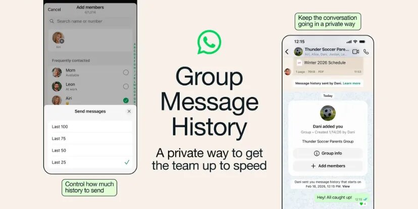 یکی از ویژگیهای قدیمی تلگرام در واتساپ فعال شد