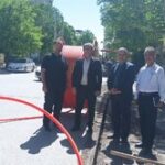 بازدید مدیر مخابرات منطقه کرمانشاه از اجرای پروژه FTTH در شهرک الهیه