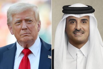 گفتوگوی تلفنی امیر قطر و ترامپ